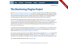 Tablet Screenshot of monitoring-plugins.org